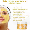 Masque de boue Masque facial au curcuma Masque facial hydratant et éclaircissant pour la peau